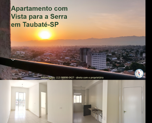 2232298 -  Apartamento venda Vila São Geraldo Taubaté